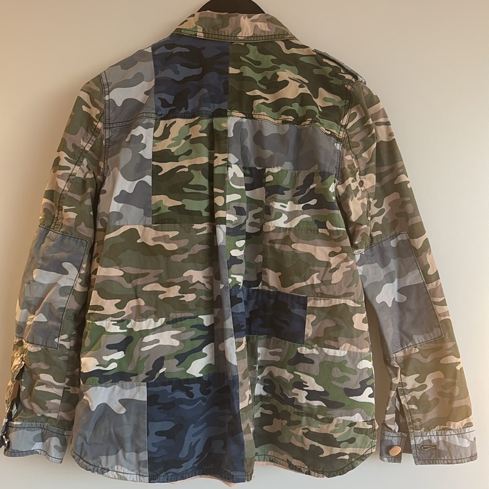 Gap Patch Camo Print Utility Jacket - image 3